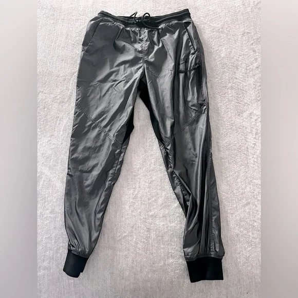 Nike Women’s Joggers, Slim Fit Silver Pants - Picture 2 of 5